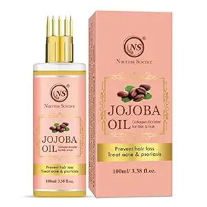 Nuerma Science Jojoba Oil with Vitamin E Oil (Stimulates Hair Growth & Reduce Hair Fall) 100 ML