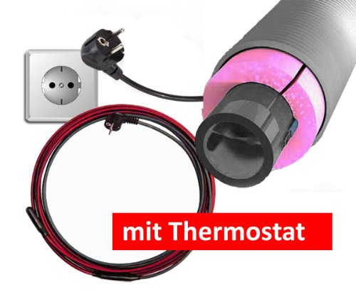 Preisvergleich Produktbild Selbstlimiterendes Frostschutzkabel, Rohrbegleitheizung FK plus (4 m - 48 W)