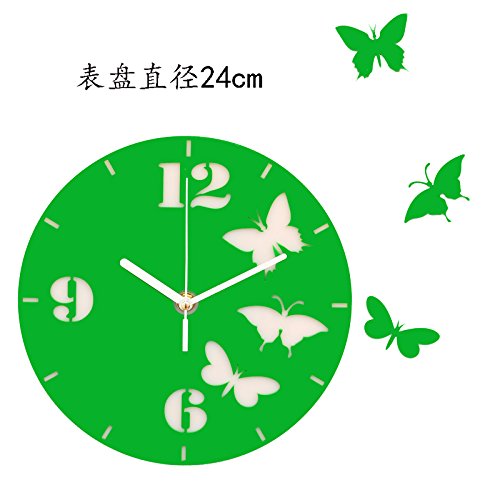 Ping0fm Quartz Clock Drawing Creative Wall Clock Acrylic Mute Fan Shaped Wall Clock Clock Wall Clock Rocking Clocks Wall Clock 16 Inch Green Buy Online In Fiji Wall Clock Ping0fm Products In Fiji