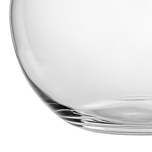 Vase, XXL Deko Blumenvase „FAMOUS KULA“ Ø30cm, H=25cm, hochwertiges Glas, moderner zeitloser Style (GERMAN CRYSTAL powered by CRISTALICA) - 3