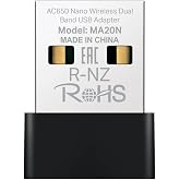 Mercusys MA20N، محول USB نانو لاسلكي ثنائي النطاق AC650 ميجابت في الثانية