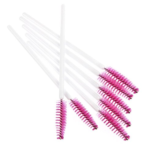Schmink Pinsel,Amlaiworld 50stk Disposble Wimpern Mascara Stäbe Make-up Kosmetik Pinsel - 6