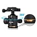 Pergear®Heavy Duty Photography Camera Tripod Ball Head 360 Degree Fluid Rotation Tripod Ballhead For DSLR Camera Quick Release Plate RS.3941.00