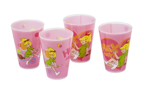 Bibi Blocksberg 13446 4-er Set Mehrwegbecher