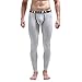 Produktbild Geili Herren Kompression Leggings Pants Männer Lang Unterhose Slim Fit Unterwäsche Strumpfhose Atmungsaktive Baumwolle Stretch Yoga Fitness Sporthose Trainingshose