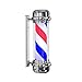 Produktbild Barbierstab Leuchtkugel Und Rotierende LED Licht Haar Salon Barbier Geschäft PC-Rohrmaterial Im Freien Wasserdicht 71Cm Rot Weiß Und Blau Streifen,Red