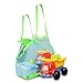 Produktbild Fstoption Kinder Strand Aufbewahrung Netz Tasche für Sandspielzeug, Strand Mode und Faltbar Mesh Beach Tote Bag für Schwimmen StrandSpielzeuge
