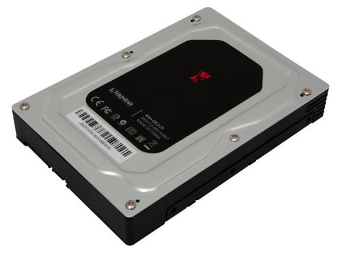 Kingston SNA-DC2/35 SATA DriveCarrier Einbaurahmen für 6,4 cm (2,5 Zoll) bis 8,9 cm (3,5 Zoll) schwarz