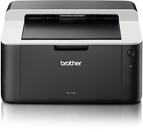 Brother HL-1112 Compact Mono Laser Printer (Brother Printer + OEM Ink Bundle)