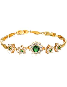 AnaZoz Schmuck Damen Mode Armband Gold 18K Vergoldeten Hochzeit Verlobung