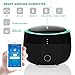 Produktbild Wifi Ätherisches ÖL Diffusor Funktioniert Mit Alexa Und Google Home 300Ml Für Aromatherapie Mit Einstellbarer Nebel Modi Luftbefeuchter, Ultraschall Aroma Diffusoren Mit Auto Abschaltung 7 Bunte LED-Leuchten Für Baby Room Home Spa