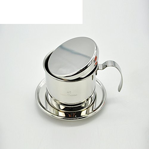 examen CDSHFVFDG acier inoxydable style américain Argenté café pot