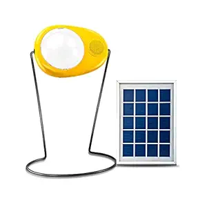 Sun King Boom- [3-in-1] Portable Solar Lamp with FM, MP3, and USB Mobile Charging