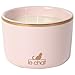Produktbild Le Chat 01237315 Keramikbehälter mit Duftwachs gefüllt in Etui mit Rose Nude Dekor Gold – Naturwachs/Iris & Jasmin