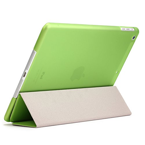 Original Urcover® iPad Air 2 ( 2014 Version – 6.Generation) Smart Cover Case Etui Schutz Hülle mit Sleep/Wake & Ständer Funktion inkl. Displayschutzfolie und weiteres Zubehör – Grün - 2
