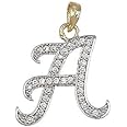 Valentine Gifts : YouBella Jewellery Stylish Unisex Alphabet Pendant/Necklace for Women/Girls/Boys/Men - Letter A