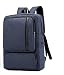 Produktbild Pteng Nylon Schoolbag Jugendliche Laptop Rucksack Einfach Business Laptoprucksack Groß Backpack Mit USB Port Schule Schulrucksack (Blau)