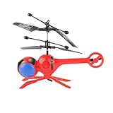 Robuster Metallständer und hochelastisches Design machen diesen RC-Hubschrauber für lange Zeit haltbarer