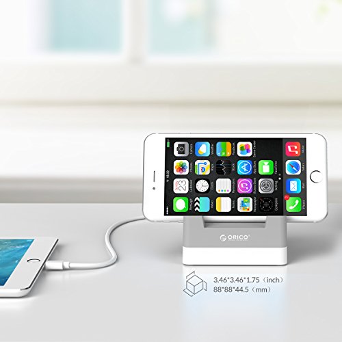ORICO 20W 4-Port Smart USB Ladestation mit Ständer, Schnell-Ladegerät, für Smartphone Tablet und mehr - 7