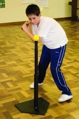 Softball Baseball Rrounders Skill Balle d'Entraînement/entraînement Réglable Batteur Tee
