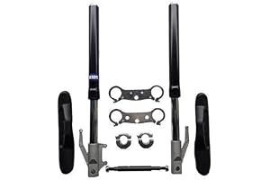 HMParts Dirt Bike Mini Cross Mini Bike Up Side Down Gaffel
