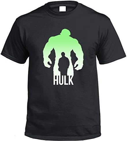 The Incredible Hulk Marvel Avengers Infinity War T-Shirt Mens/Kids HULK1 (Black, 12-13 Year)