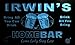Produktbild p722-b Irwin's Home Bar Beer Family Last Name Neon Light Sign Barlicht Neonlicht Lichtwerbung