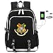 Produktbild Comtervi Harry Rucksack Hogwarts Rucksack, Daypacks Laptoptasche Schulrucksack, Unisex Junge Camping Outdoor Backpack Mit USB Ladeanschluss