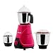 ANJALIMIX Mixer Grinder MOJO 600 WATTS With 3 Jars (Magenta & Black), DRY, WET, CHUTNEY RS.1899.00