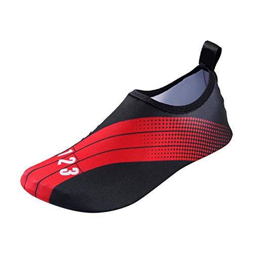 Yoga Shoes Sale Sunday77 Flat Printing Cartoon Patchwork Stretch Fabric Sport Barefoot Gym Quick Dry Anti-Slip Lightweight Exercise Beach Water Shoes