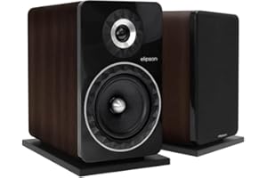 Elipson Enceinte Bibliothèque - Prestige Facet 8B - Couleur Noyer