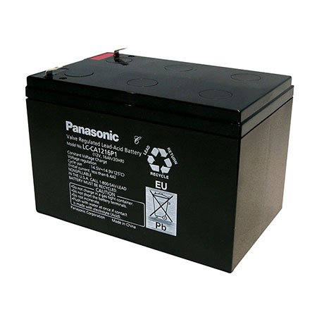 Preisvergleich Produktbild Panasonic Blei-AGM-Akku LC-CA1216P1, 12V, 16Ah, zyklenfest, wartungsfrei