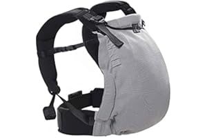 NEOBULLE Néobulle - Mochila Evolutiva Portabebés | My Néo | Adaptable con Tejido 3D Ligero y Transpirable de Poliamida 100% Reciclado Tela de Fular | Hasta los 12 Meses | Color Gris