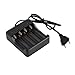 Produktbild Beaums 18650 3,7 V Lithium-Polymer-Akku Ladegerät Tragbare Batterien Ladegerät 4 Charge 4 Slots Draht inklusive