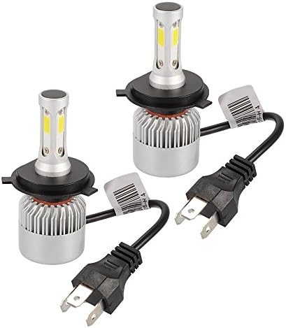 Bonega® 2PCS H4 LED Headlight bulb 200W 20000LM CREE Chips Car LED Headlight Lamp Conversion Kit Hi/Lo Beam Bulb 6500K White