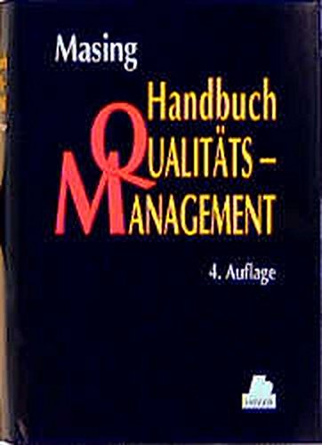 Handbuch Qualitätsmanagement