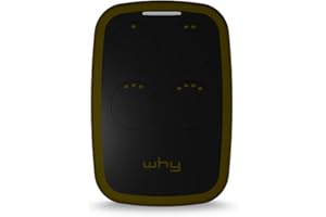 WHY EVO Mando a distancia de código de acceso multifrecuencia de 280 a 868 MHz, abridor de puerta autoaprendizaje programable, mando a distancia amplio con 4 botones Deep Green