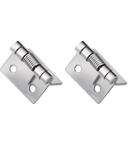 Terminali Per Molla A Gas M6 – Foro 8 Mm – 2 Pezzi In Acciaio Zincato Tono Argento Uxcell