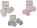 2 Pack Premature Baby Scratch Mittens - 100% Cotton (Blue)