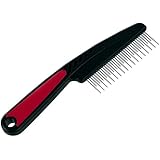 Ferplast 85878799 Hunde Kratzkamm Gro 5878, mit sich rotierenden Zähnen, Maße: 19,8 x 1,4 x 5,5 cm