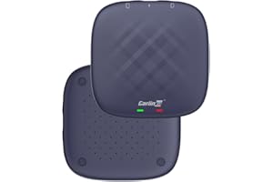 CarlinKit 2024 Adaptador inalámbrico Carplay/Android Auto AIBox-Plus con Sistema Integrado RAM 8G + ROM 128G para Coches con Pantalla táctil CarPlay Cableada de fábrica, por ejemploVW/Peugeot, etc.