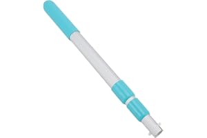 Yctze Swimming Pool Telescopic Pole, 3 Sections Aluminum ABS Pool Cleaning Net Handle for for connecting various brushes and salvage nets