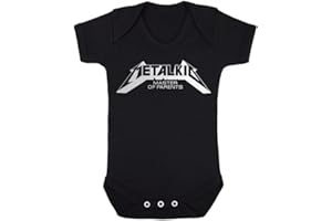 Baby Moo's Body en métal pour enfant Master of Parents | Alternative Rock Vêtements pour bébé Idée cadeau