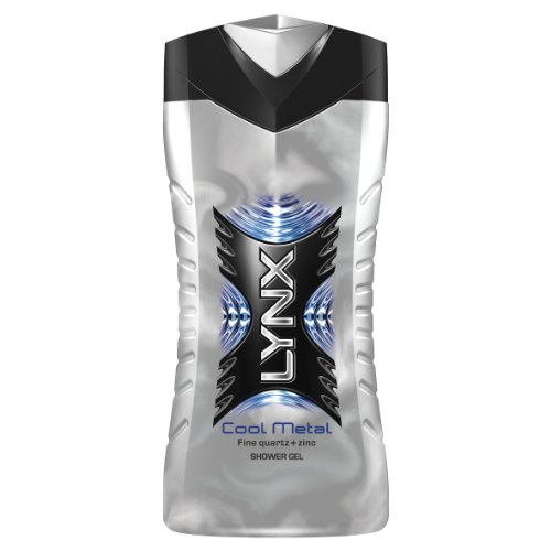 Lynx Cool Metal Shower Gel 250 ml - Pack of 6