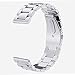Price comparison product image V-MORO Compatible With Samsung Gear S3 Watch Band,Galaxy Watch (46mm) Strap, Silver 22mm Stainless Steel Metal Replacement Smart Watch Bracelet Strap Bands For Gear S3 Frontier and Gear S3 Classic