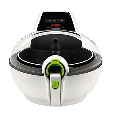 SEB Actifry EXPRESS XL - Friteuse avec peu d'huile - 1550 Watt - blanc/gris