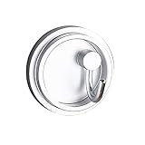 Organizador de cepillos de Dientes Decorativo con Vaso - Práctico Soporte para Cepillo de Dientes y Pasta - Porta Cepillo Dental con Soporte Resistente - Blanco/Plateado Vaso de Cepillo de Dientes de Viaje, Taza de Cepillo de Dientes, Estuche de Pasta de Dientes, Tazas de gárgaras con Cuerda Colgante para el baño casa Viaje Senderismo Camping