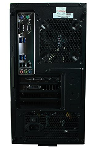 SNOGARD Gaming PC incl. Windows 10 | Intel Core i5-7600 Kaby Lake, 6GB Nvidia Geforce GTX1060 Overclocked, 16GB DDR4 RAM, 256GB SSD M.2 + DVD±RW • Gaming-PC Komplett System | Custom Desktop PC Gamer Computer - 4