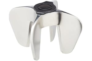 BAR CRAFT BarCraft Ouvreur de Champagne / Vin mousseux, Acier inoxydable, 7 x 7 x 4 cm