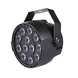 Grell bunten Bühnen LIGHT: Beleuchtung der Bühne von 12 LED Perlen, darunter 3 Rot, 3 Blau, 3 Grüne und 3 Weiße Perlen, können mehrere Lichtfarben und wunderschönen Lichteffekt.